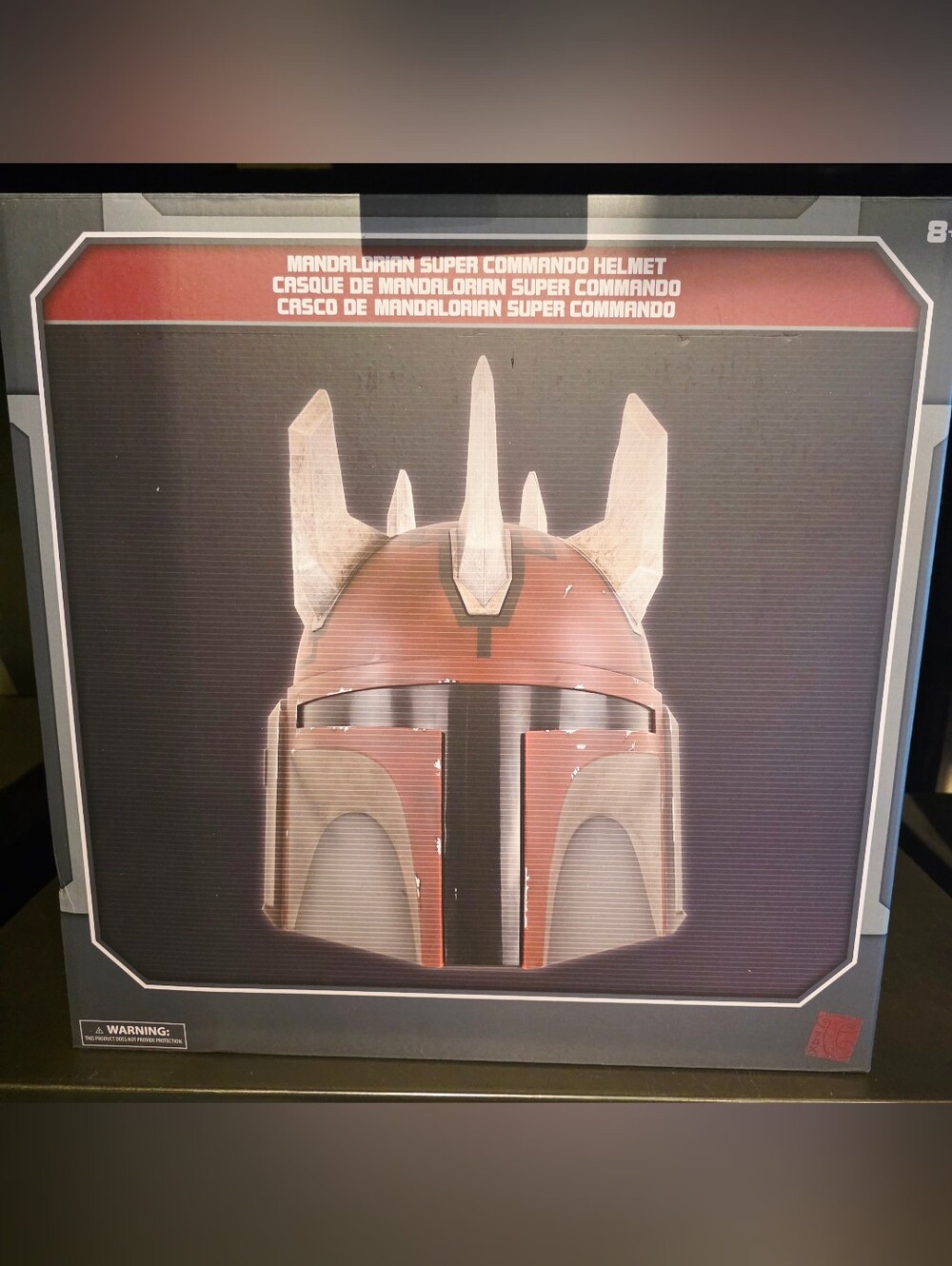 The Disney Parks Star Wars Galaxy's Edge Mandalorian Super Commando Helmet
